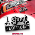 Ghost Rock Band Edition 3D Engraved Car Name Emblem