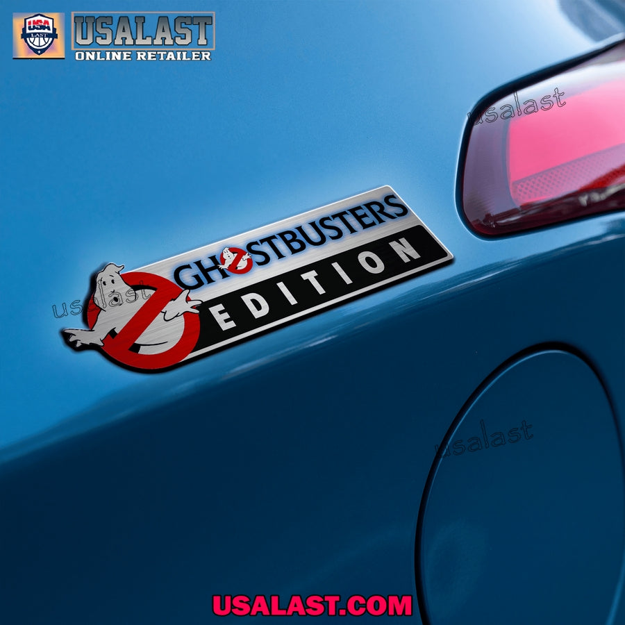 Ghostbusters Edition Laser Engraved Car Name Badge