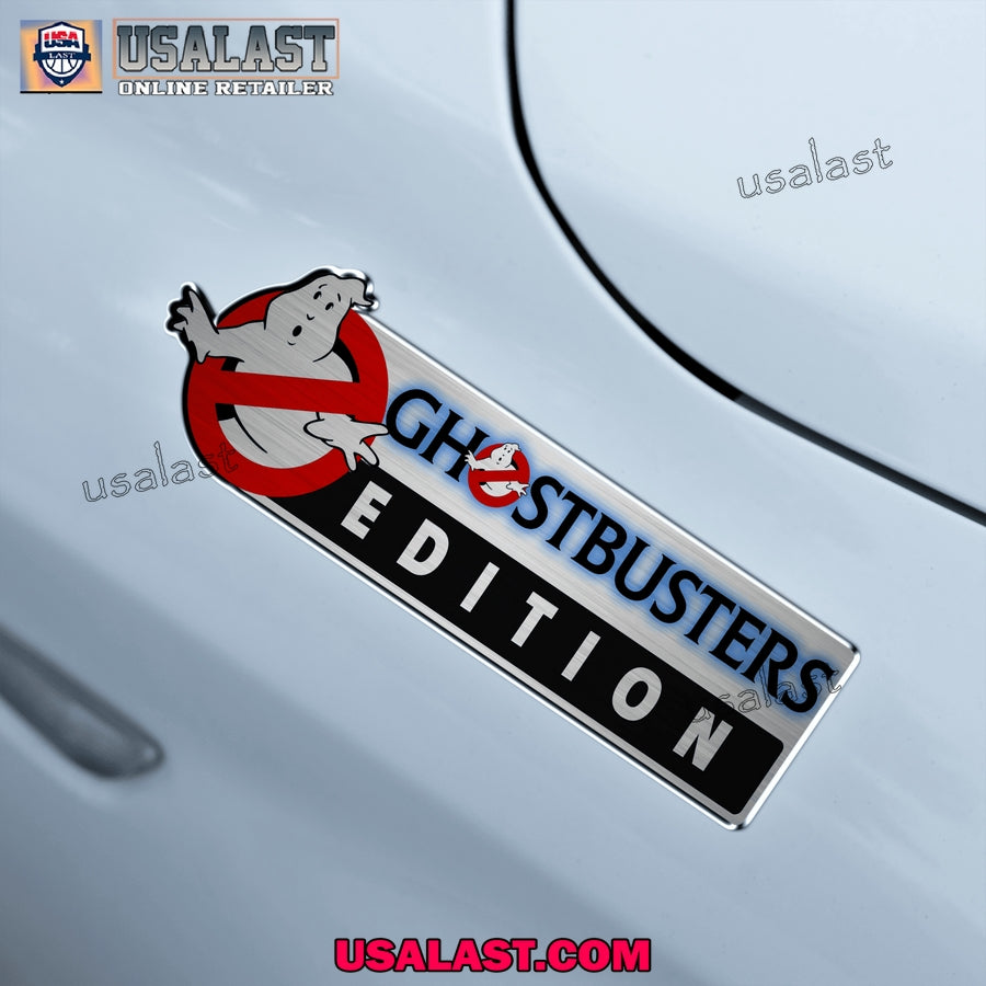 Ghostbusters Edition Laser Engraved Car Name Badge