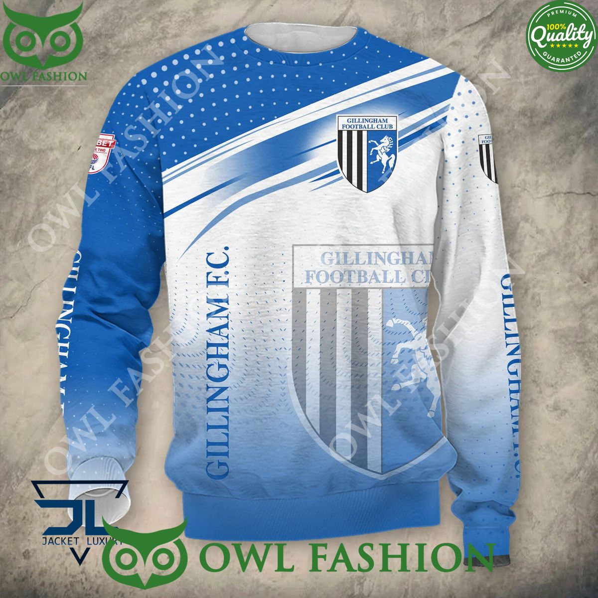 Gillingham EFL Limited League Two Hoodie Shirt