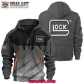 Glock Gun Brand Heavy Zip Hoodie