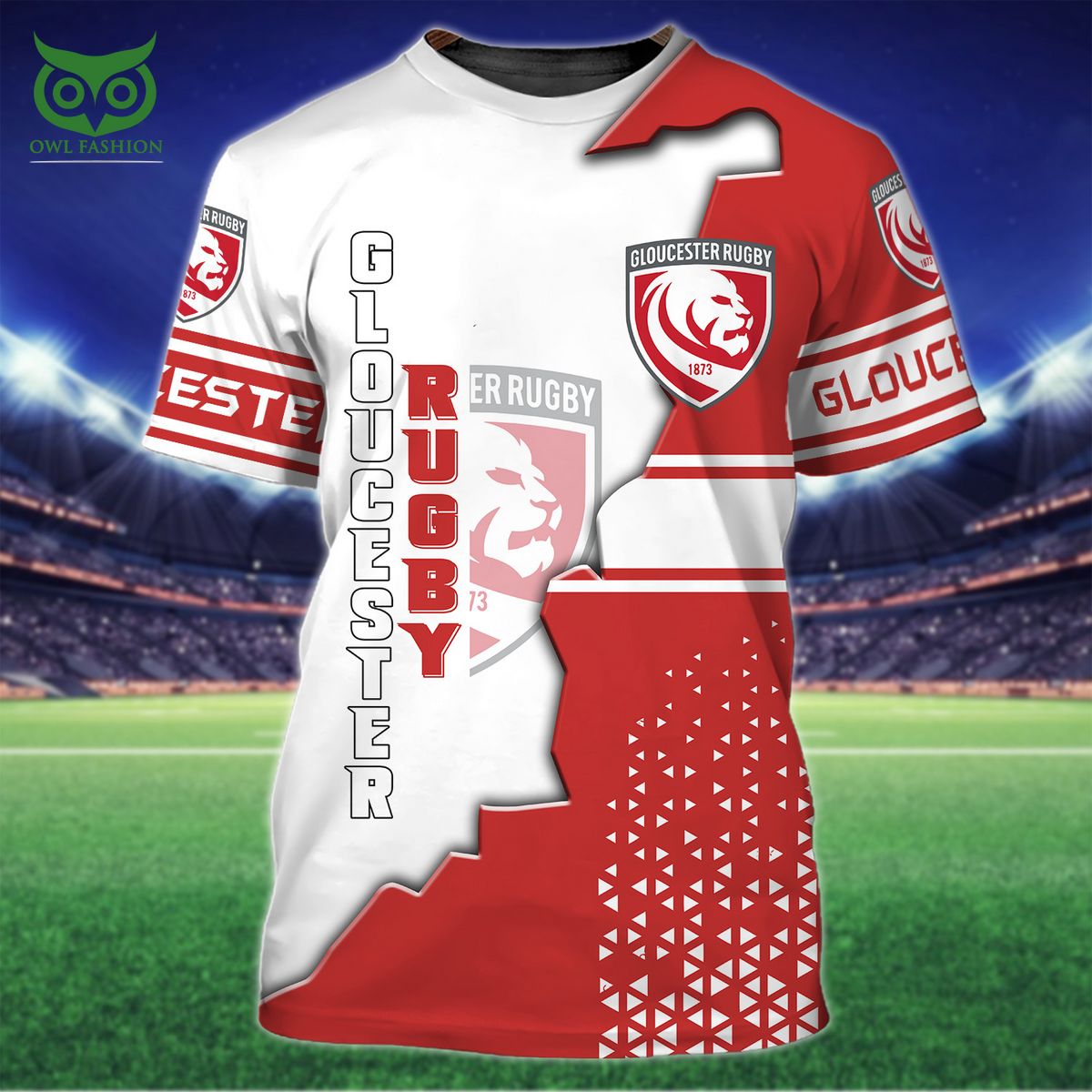 Gloucester Rugby Football Club 3D TShirt Hoodie