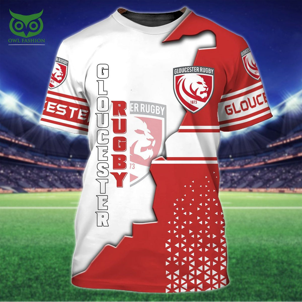 Gloucester Rugby Football Club 3D TShirt Hoodie
