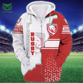 Gloucester Rugby Gallagher Premiership 3D TShirt Hoodie