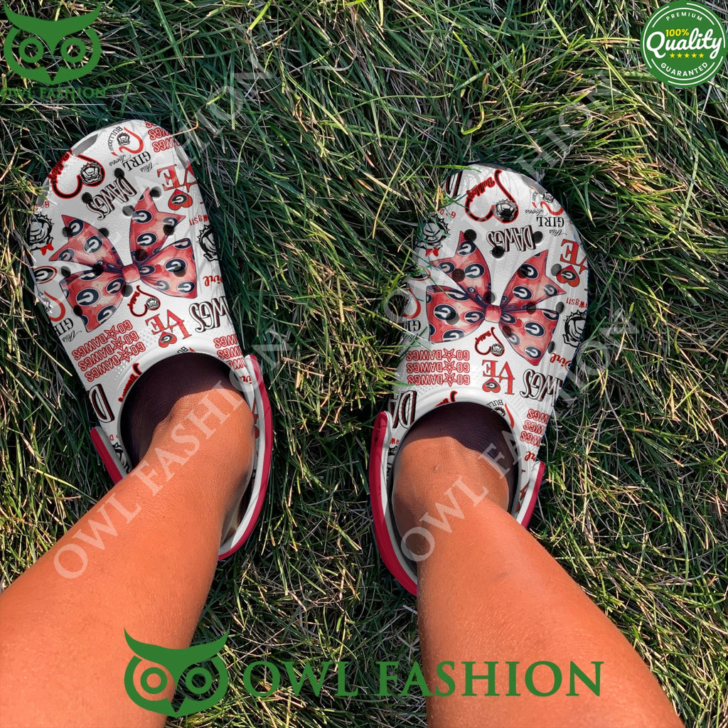 Go Dawgs Girl Georgia Bulldogs football crocs