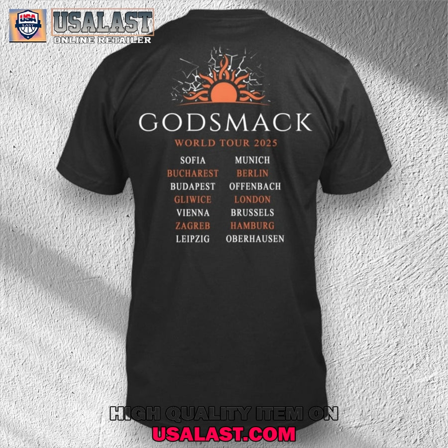 Godsmack Best Of Times World Tour 2025 T-Shirt