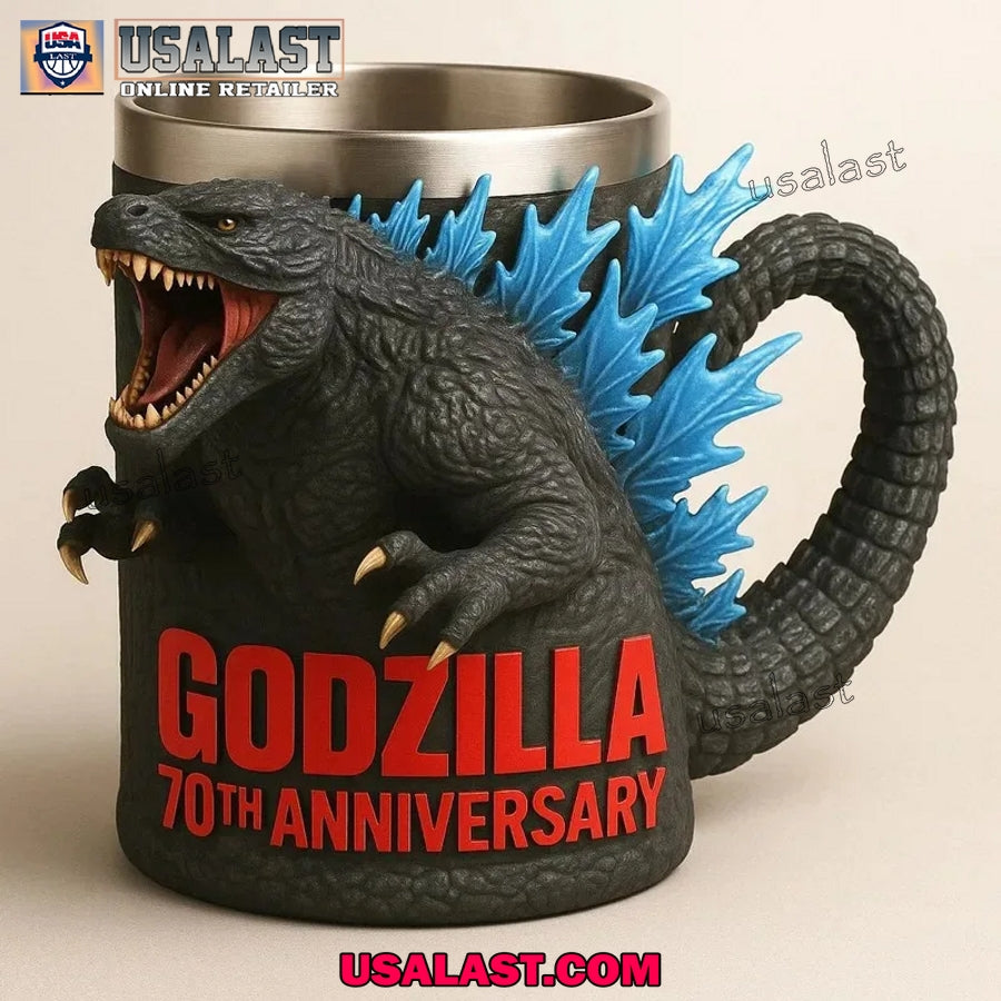 Godzilla 70th Anniversary Mug Decorative Gift