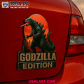 Godzilla Edition Custom 3D Car Badge Sticker