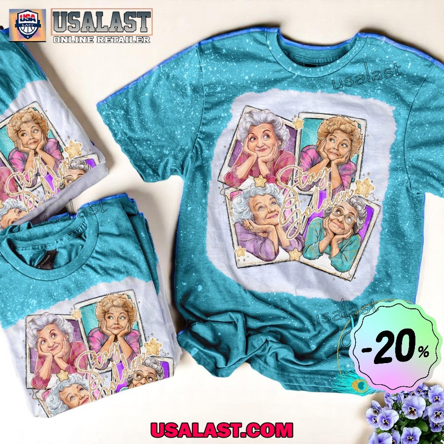 Golden Girls Women Bleached Tee Shirt