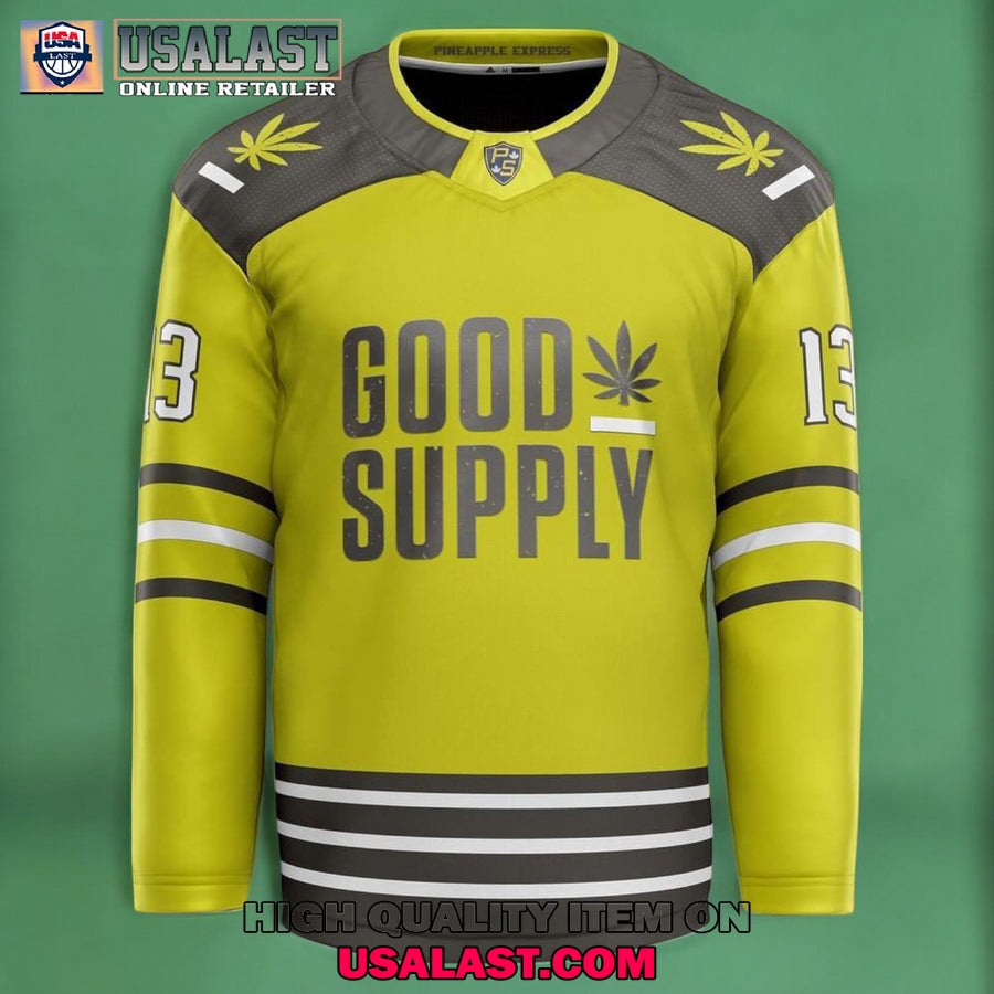 Good Supply Cannabis Hockey Jersey