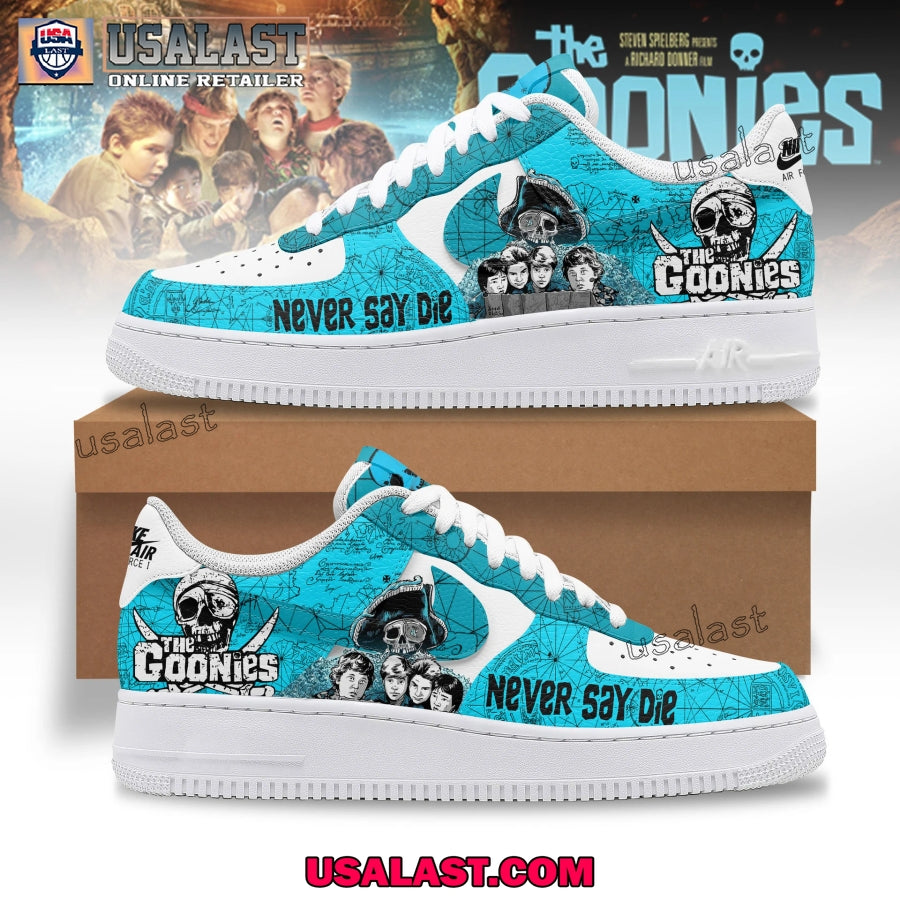 Goonies Never Say Die Custom Air Force 1s Sneaker