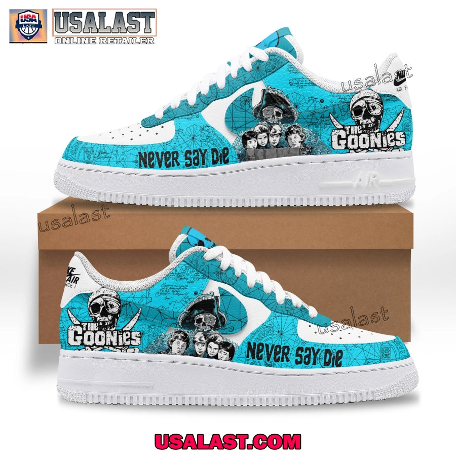 Goonies Never Say Die Custom Air Force 1s Sneaker