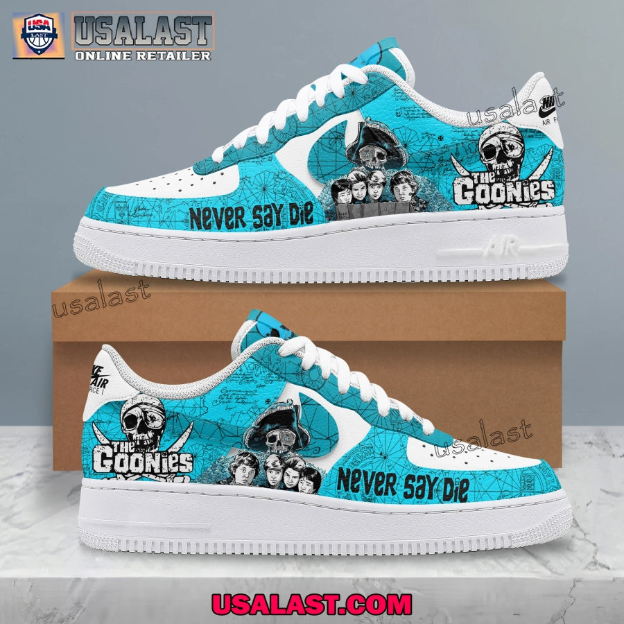 Goonies Never Say Die Custom Air Force 1s Sneaker