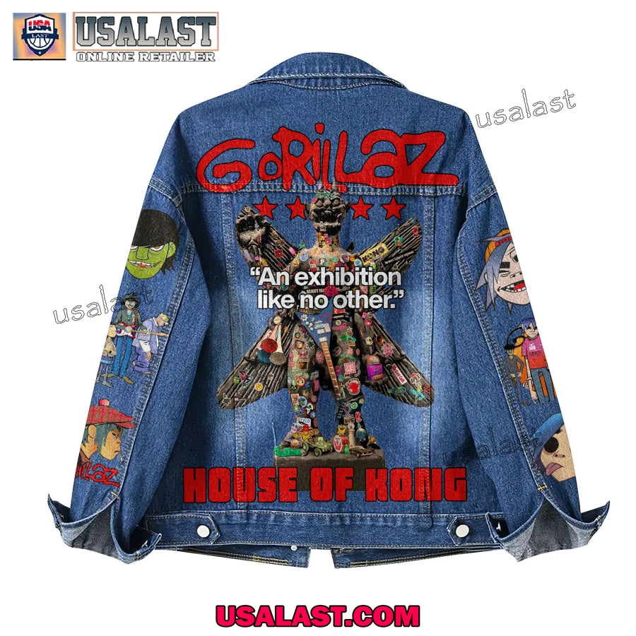 Gorillaz Band House Of Kong Denim Jacket