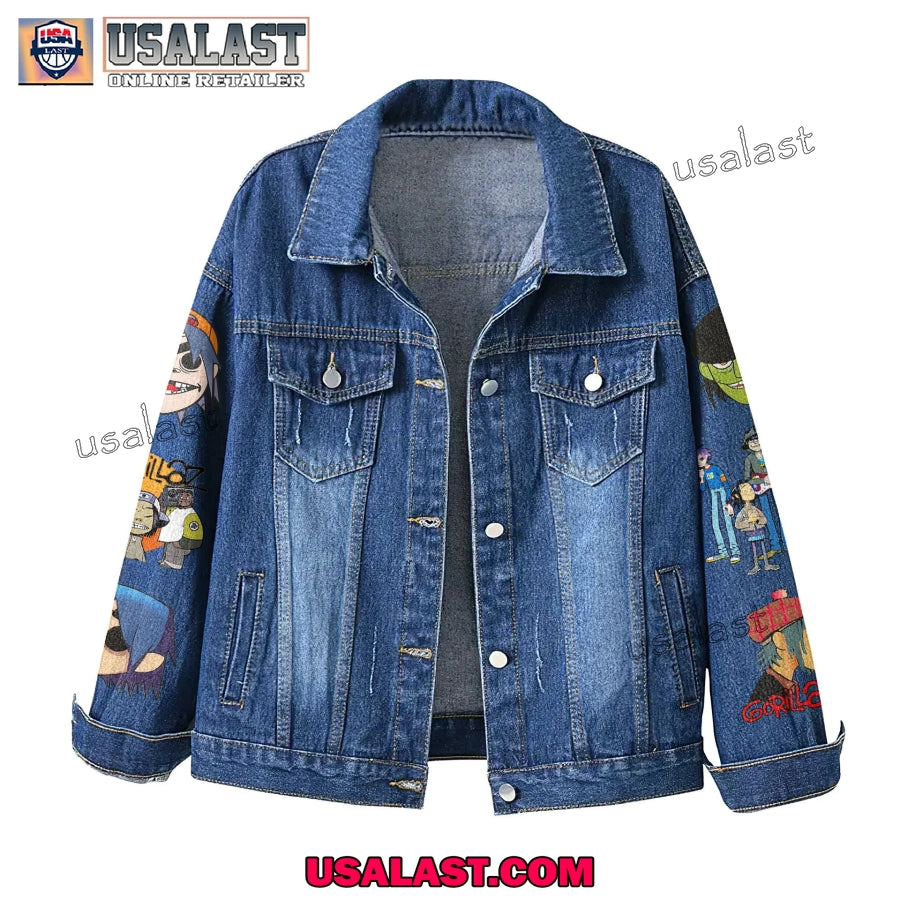 Gorillaz Band House Of Kong Denim Jacket