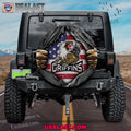 Grand Rapids Griffins AHL American Flag Spare Tire Cover
