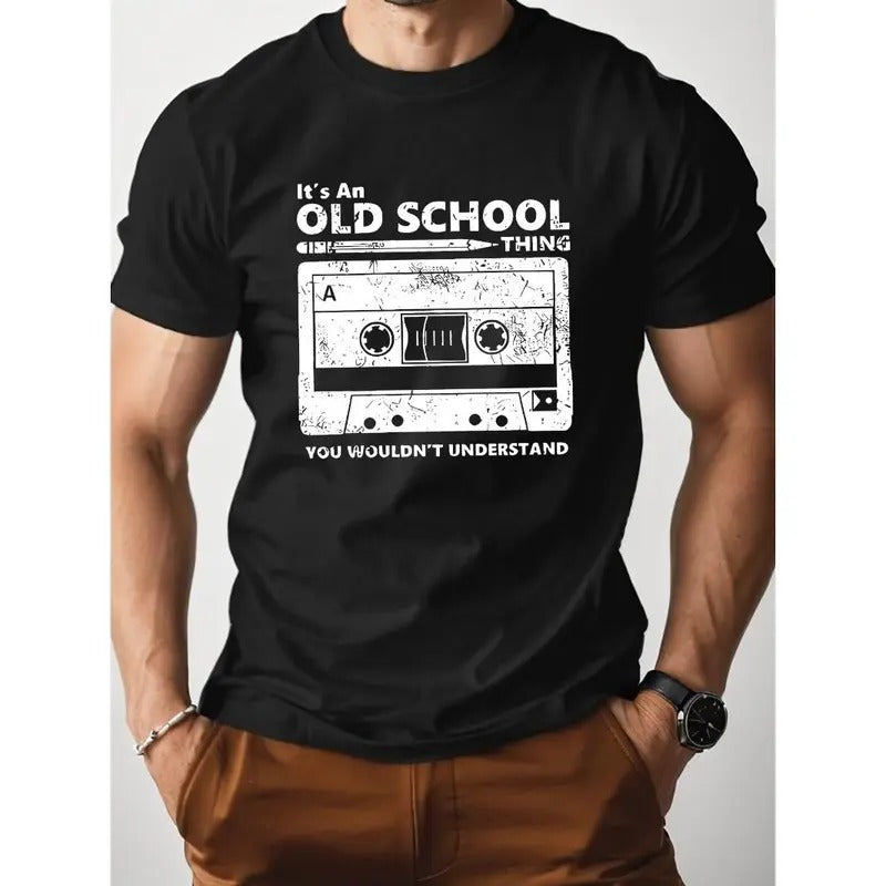 graphic Pure Cotton Men's Tshirt Comfort Fit Made in USA Hoodie, Sweatshirt | RetroVerseTees.com