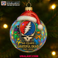 Grateful Dead 60th Anniversary Christmas Ornament