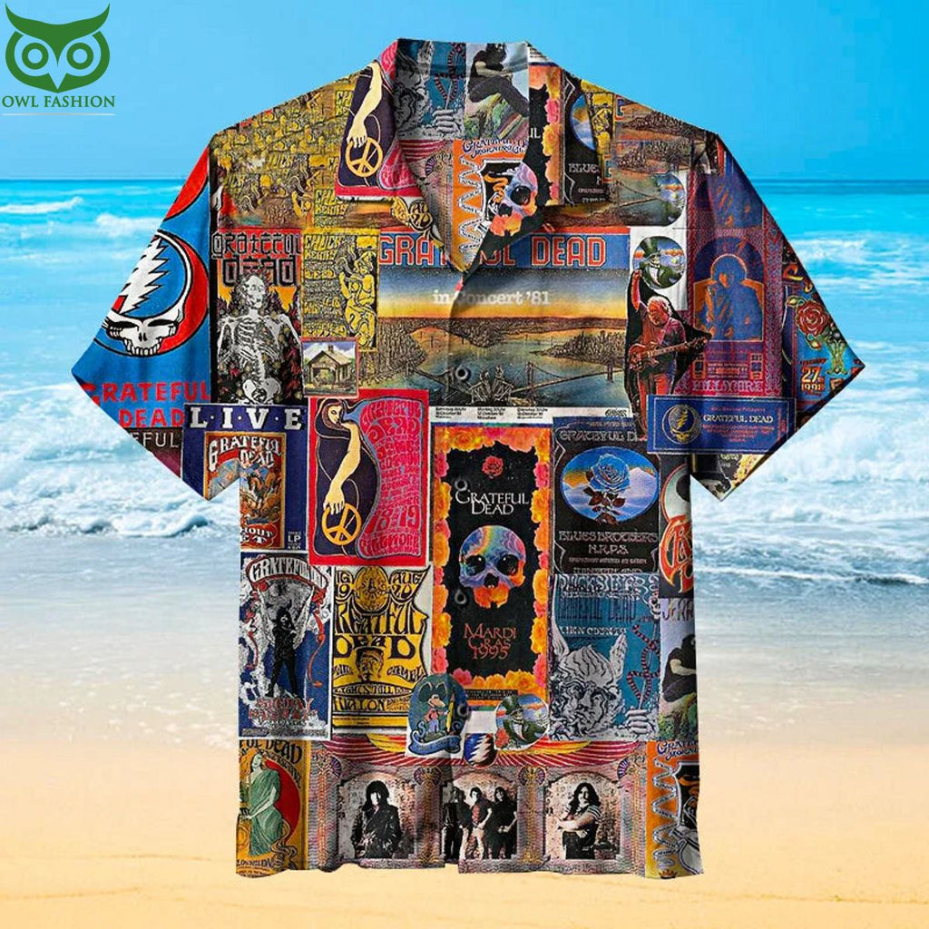 Grateful Dead Band Hawaiian Shirt