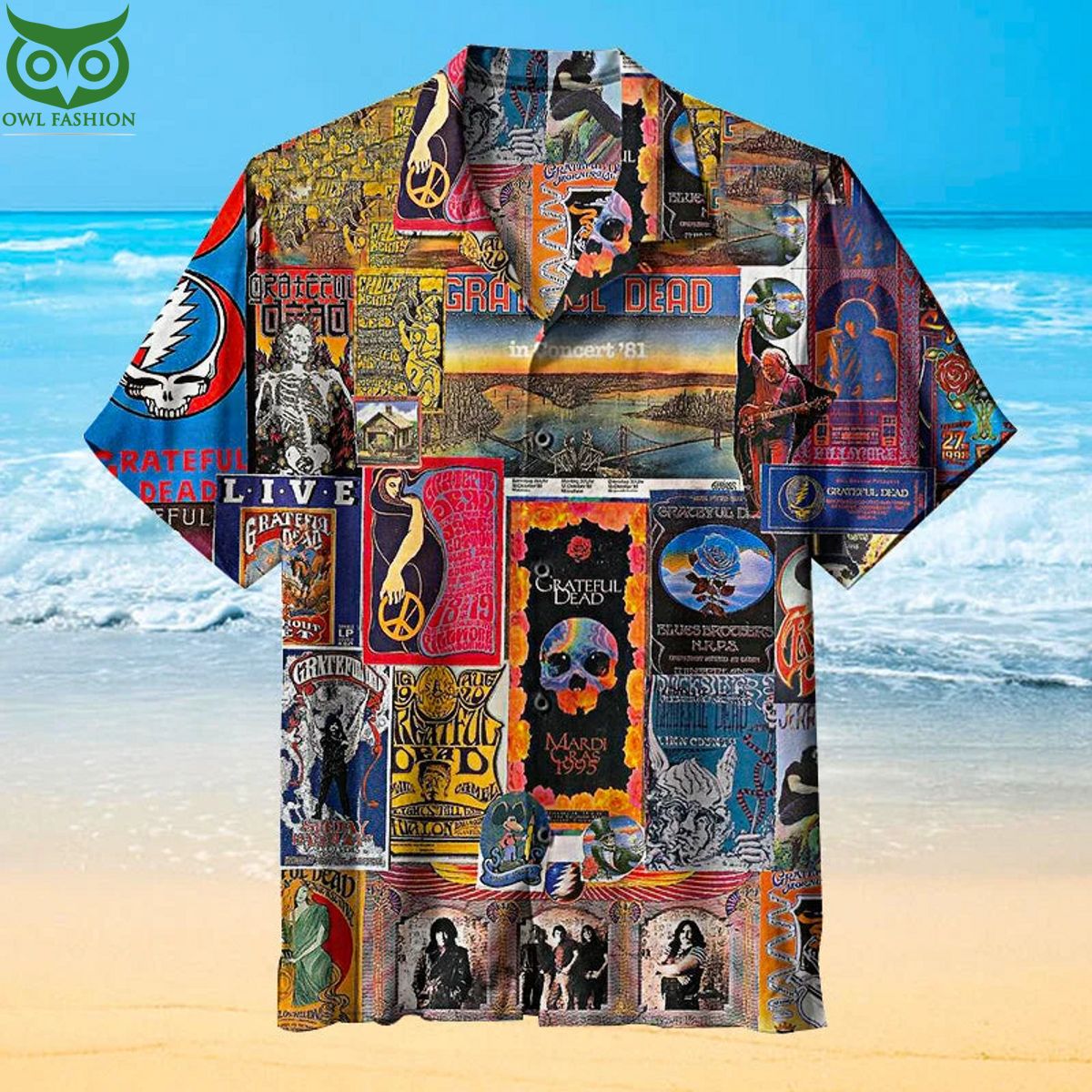 Grateful Dead Band Hawaiian Shirt