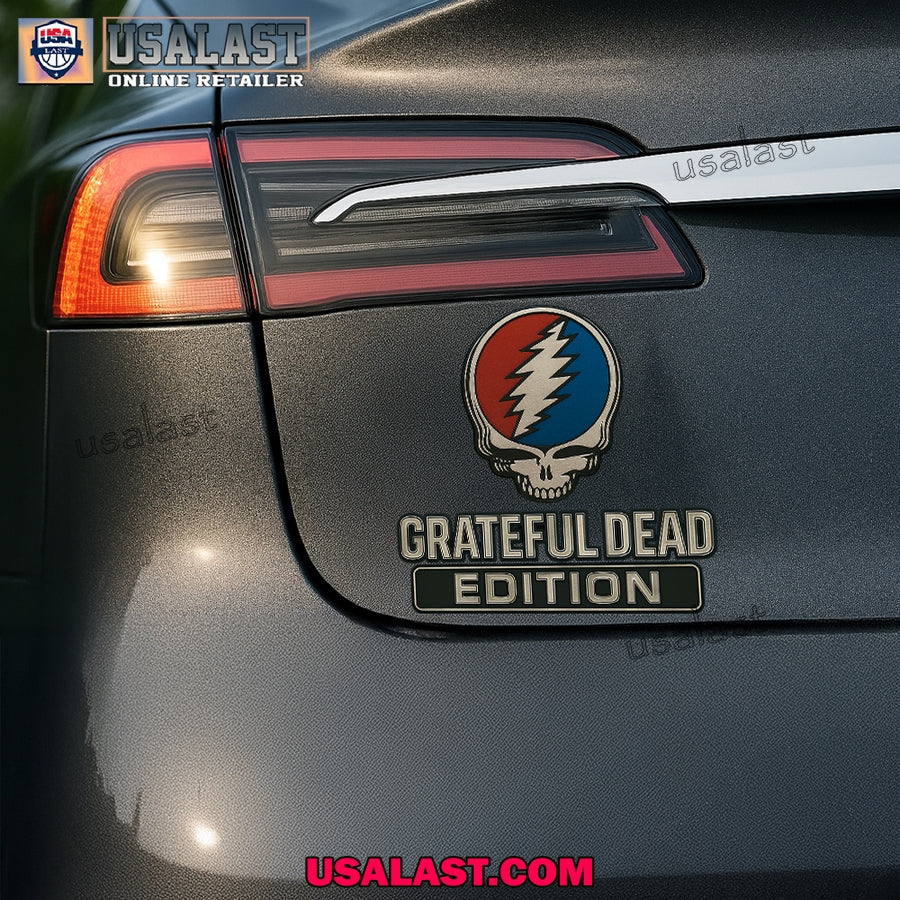 Grateful Dead Custom 3D Car Badge Sticker