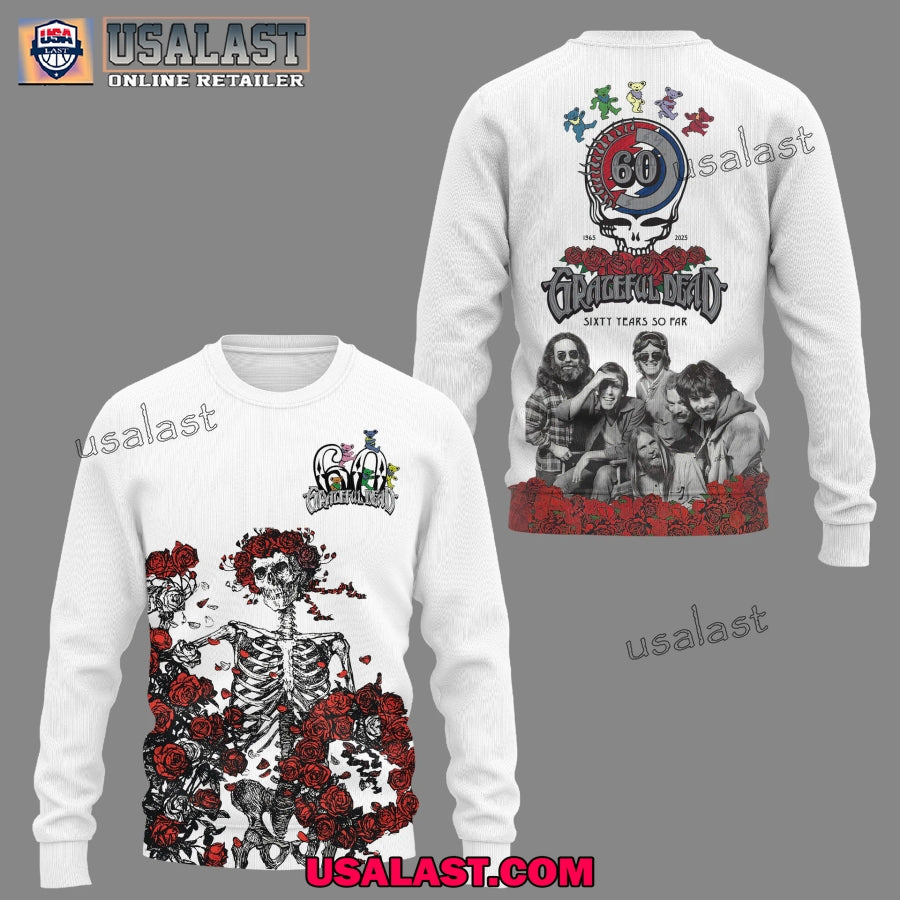 Grateful Dead Sixty Years So Far 3D T-Shirt, Hoodie