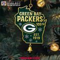 Green Bay Packers 105th Anniversary Christmas Ornament