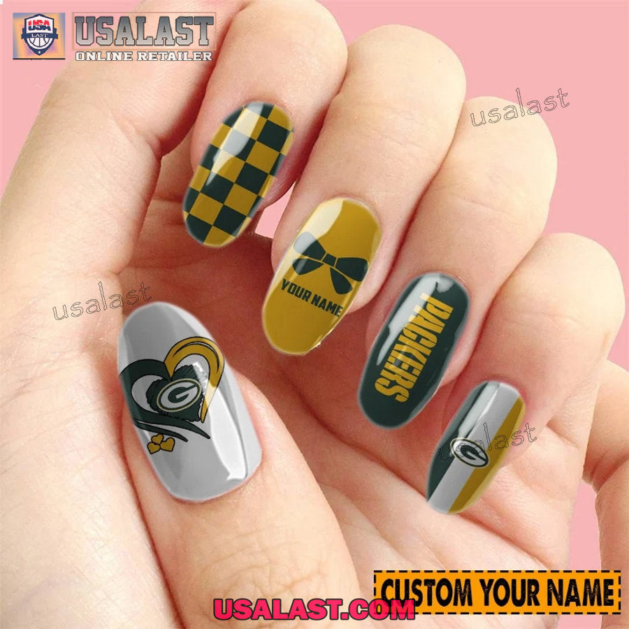Green Bay Packers Women Custom Nails Set