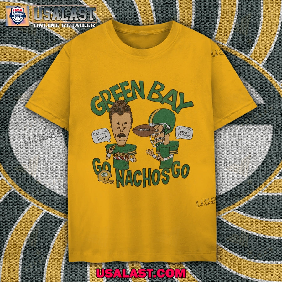 Green Bay Packers x Beavis and Butthead Apparel Tee Shirt, Sweatshirt