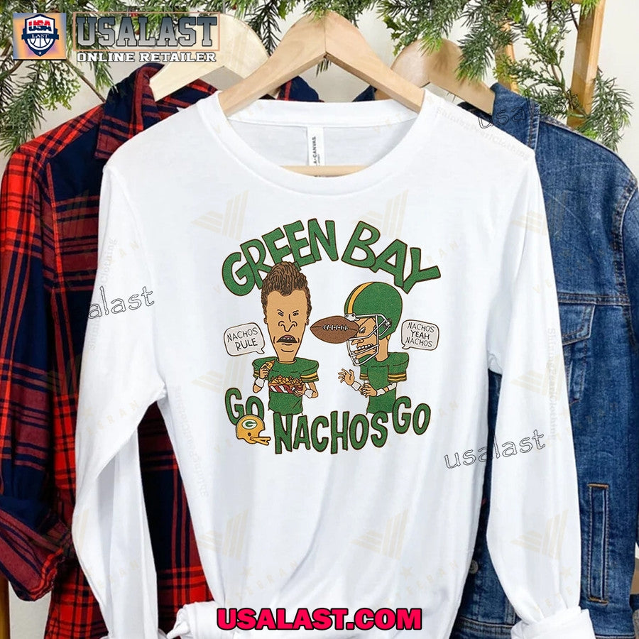Green Bay Packers x Beavis and Butthead Apparel Tee Shirt, Sweatshirt
