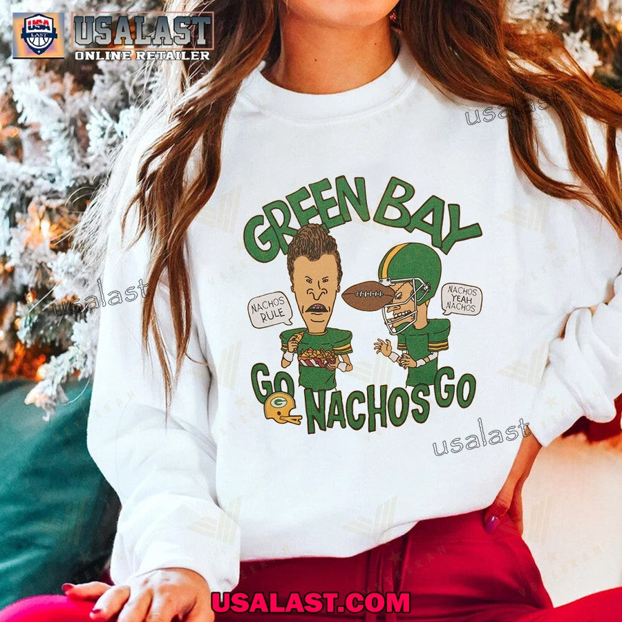 Green Bay Packers x Beavis and Butthead Apparel Tee Shirt, Sweatshirt