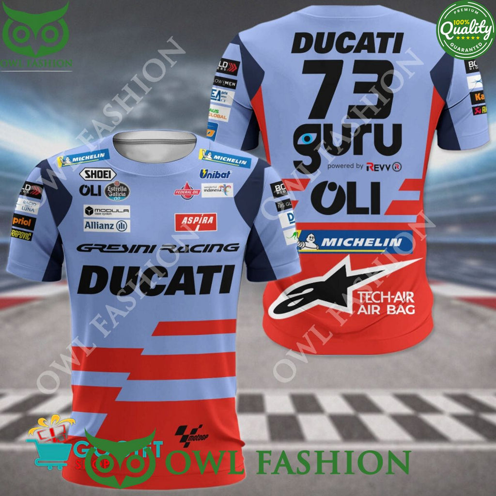 Gresini Racing 2024 Alex Marquez 73 polo shirt collection