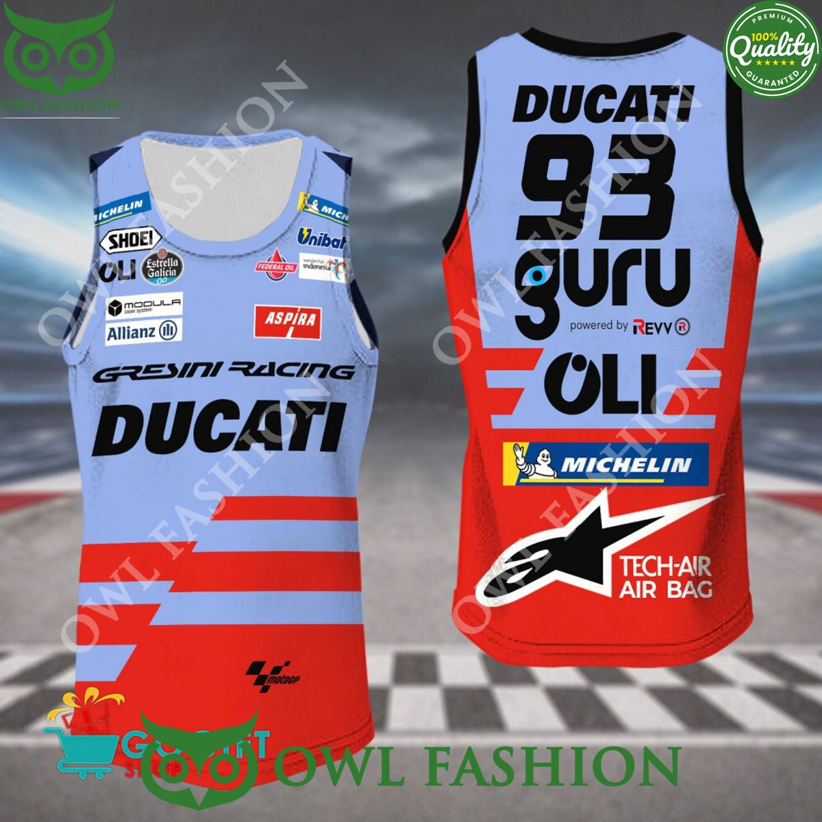 Gresini Racing 2024 Marc Marquez 93 tank top
