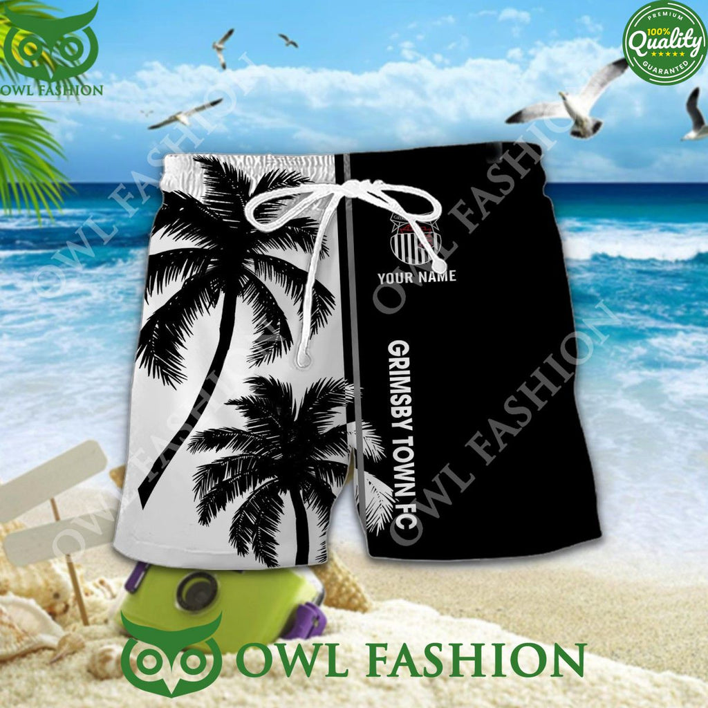 Grimsby Town League One Personalized Limited Coconut Tree Hawaiian Shirt