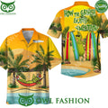 Grinch How the Grinch enjoys vacation hawaiian shirt