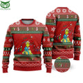 Grinch Ugly Sweater 3D AOP Ugly Sweater Jumper