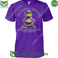 Grinch You have 2 choices root for the Vikings Or be quiet t shirt