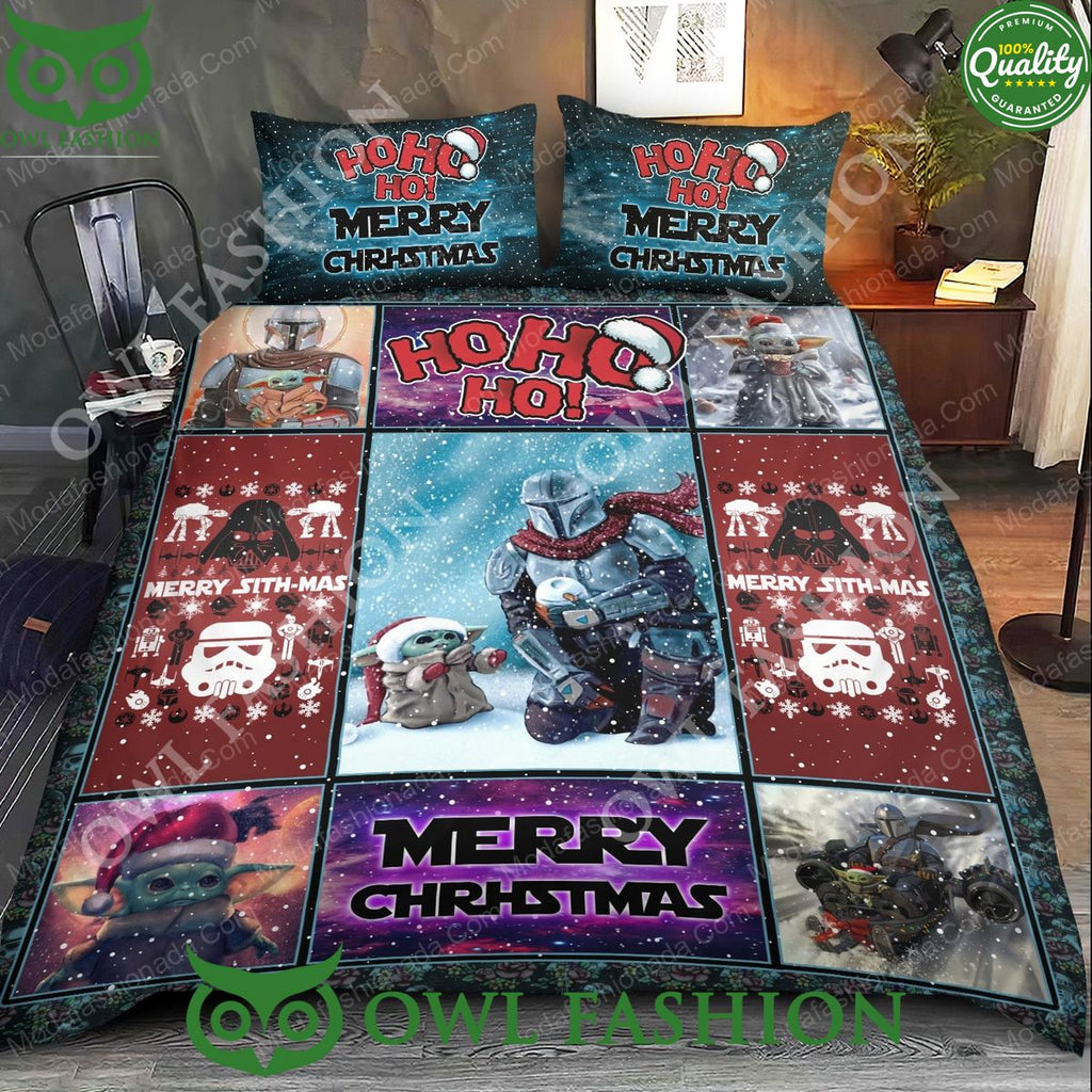 Grogu Yoda Christmas Limited Bedding Set