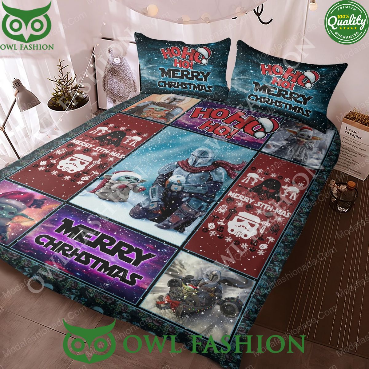 Grogu Yoda Christmas Limited Bedding Set