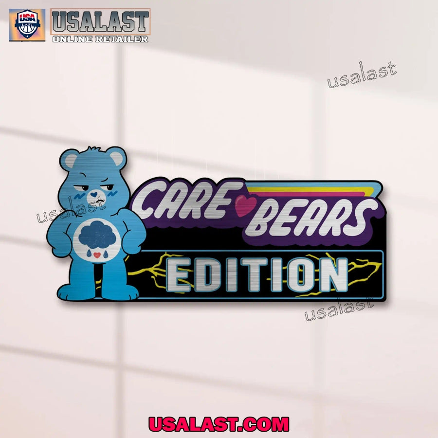 Grumpy Bear 3D Car Badge Custom Car Sticker