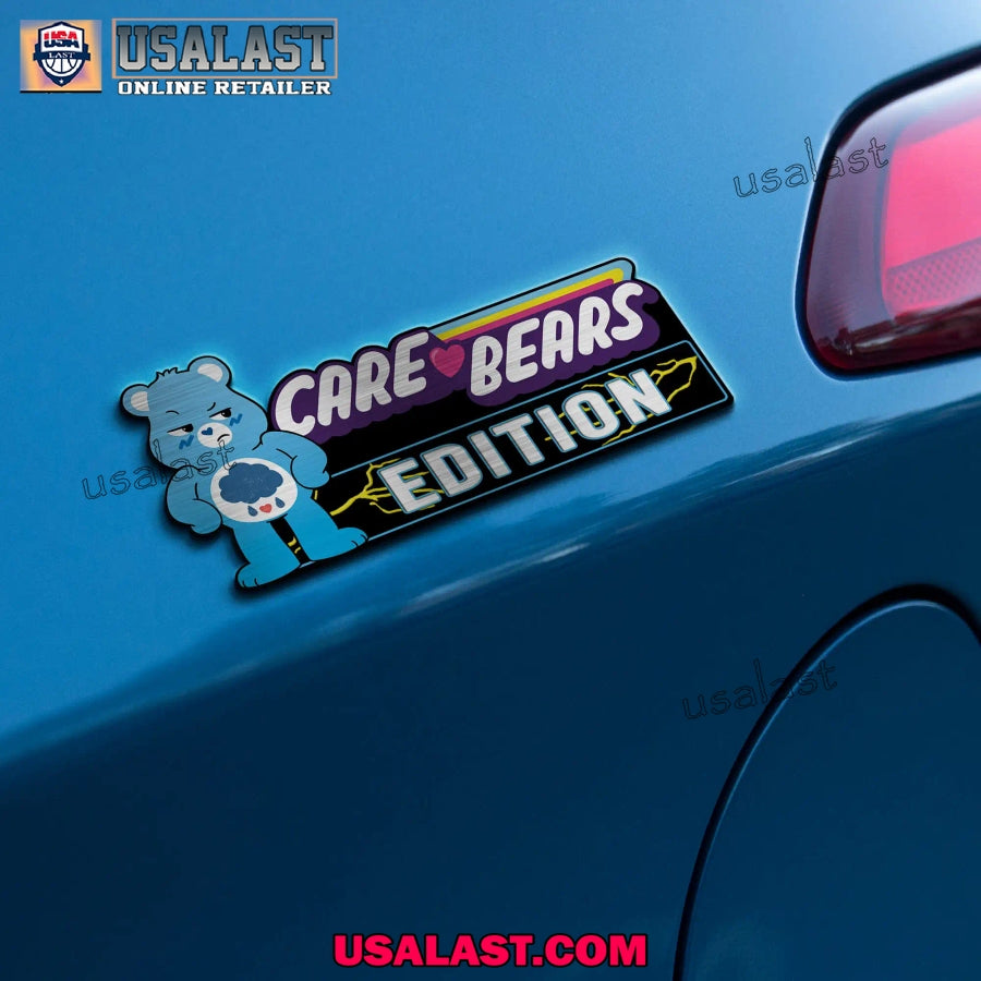 Grumpy Bear 3D Car Badge Custom Car Sticker