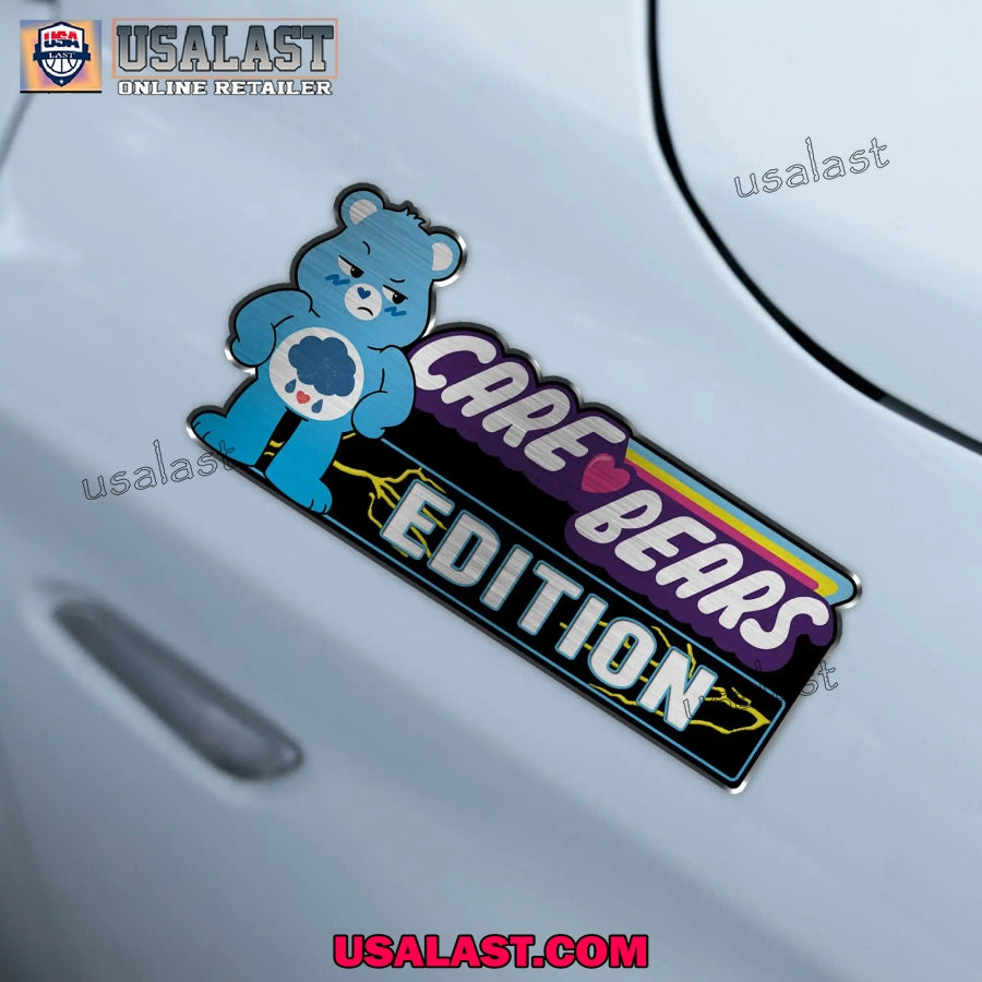 Grumpy Bear 3D Car Badge Custom Car Sticker