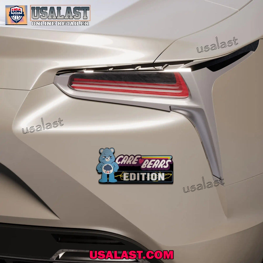 Grumpy Bear 3D Car Badge Custom Car Sticker