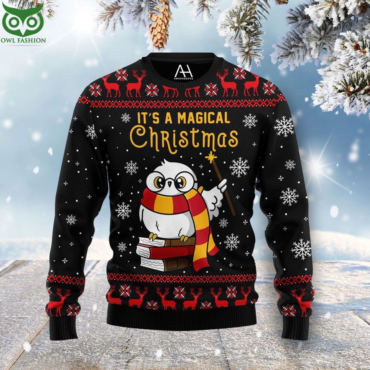 Gryffindor Premium Ugly Sweater For Men And Women