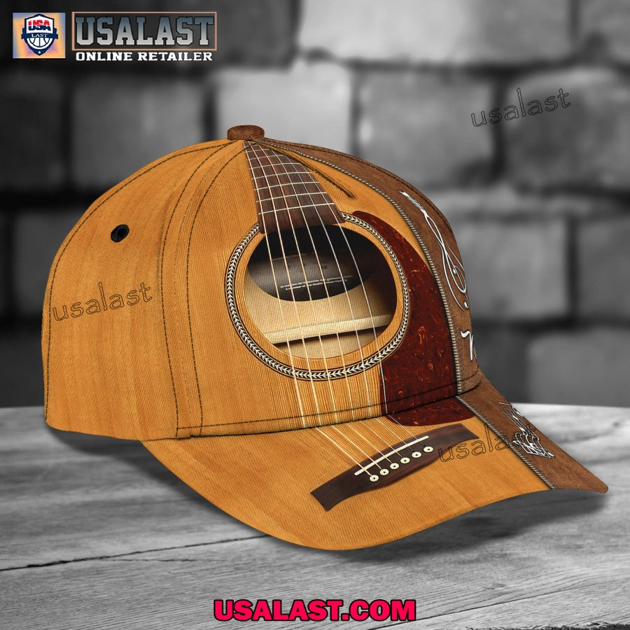 Guitar Custom Name Classic Cap