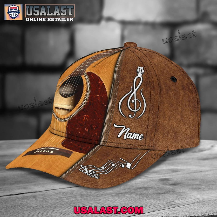 Guitar Custom Name Classic Cap