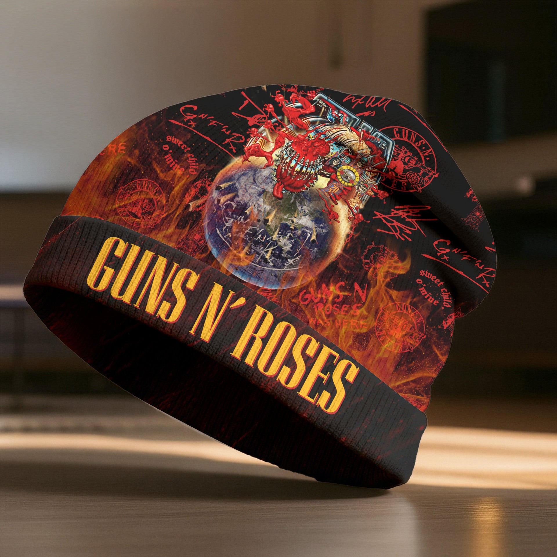 Guns N Roses Premium Beanie Hat