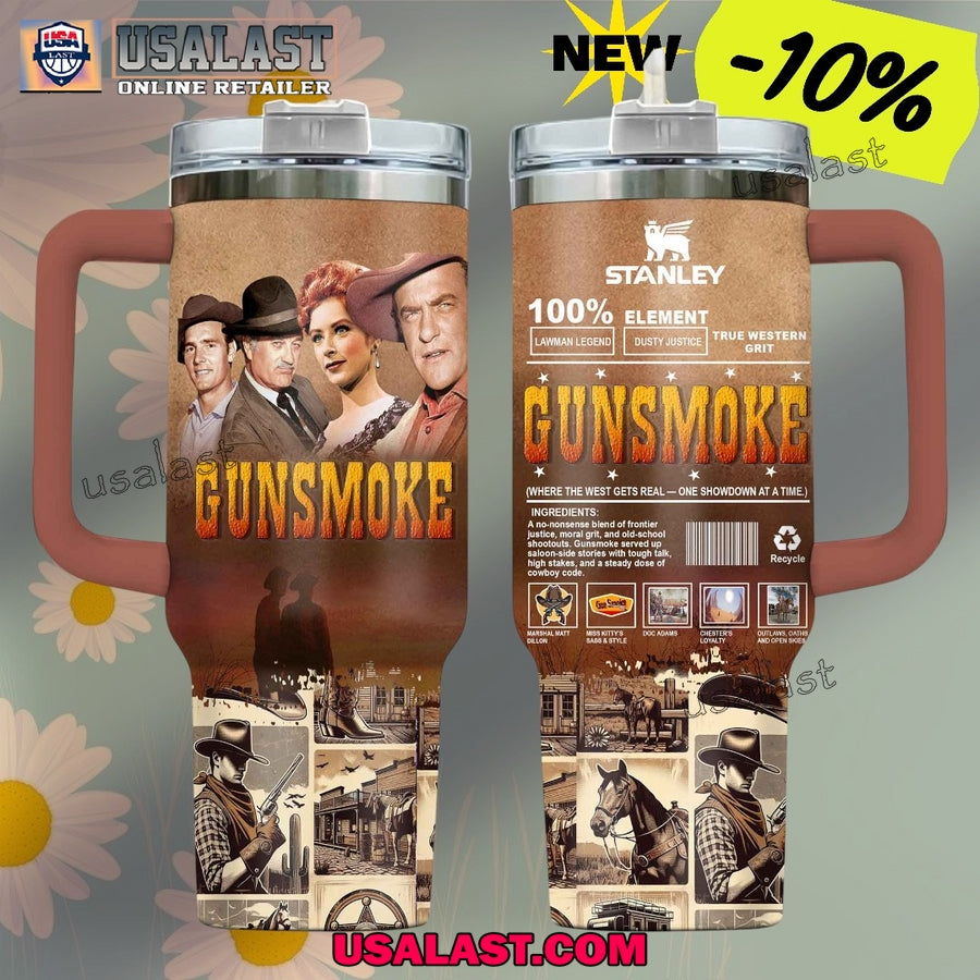 Gunsmoke Limited Edition 40oz Tumbler