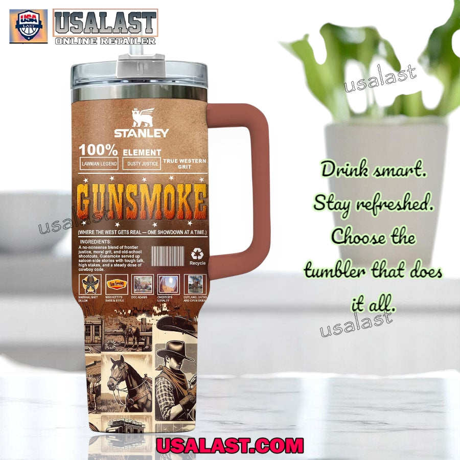 Gunsmoke Limited Edition 40oz Tumbler