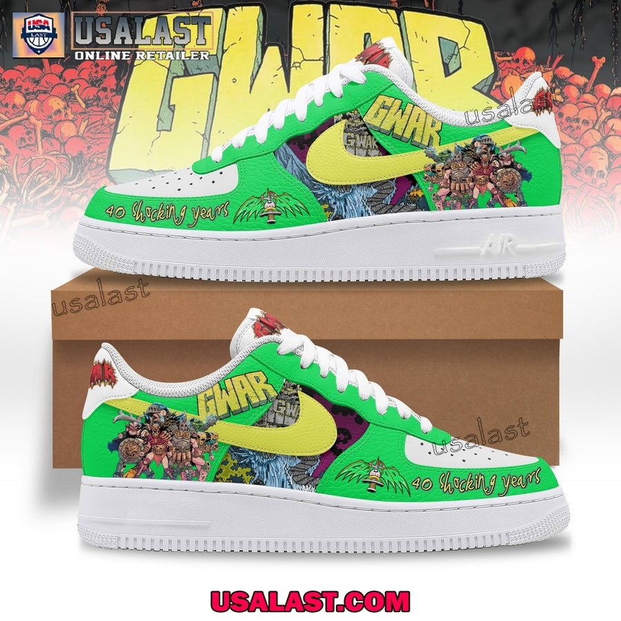 Gwar Band 40th Anniversary Air Force 1s Shoes